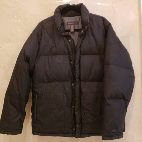 Banana Republic Other - MEN'S BLACK BANANA REPUBLIC DOWN COAT JACKET